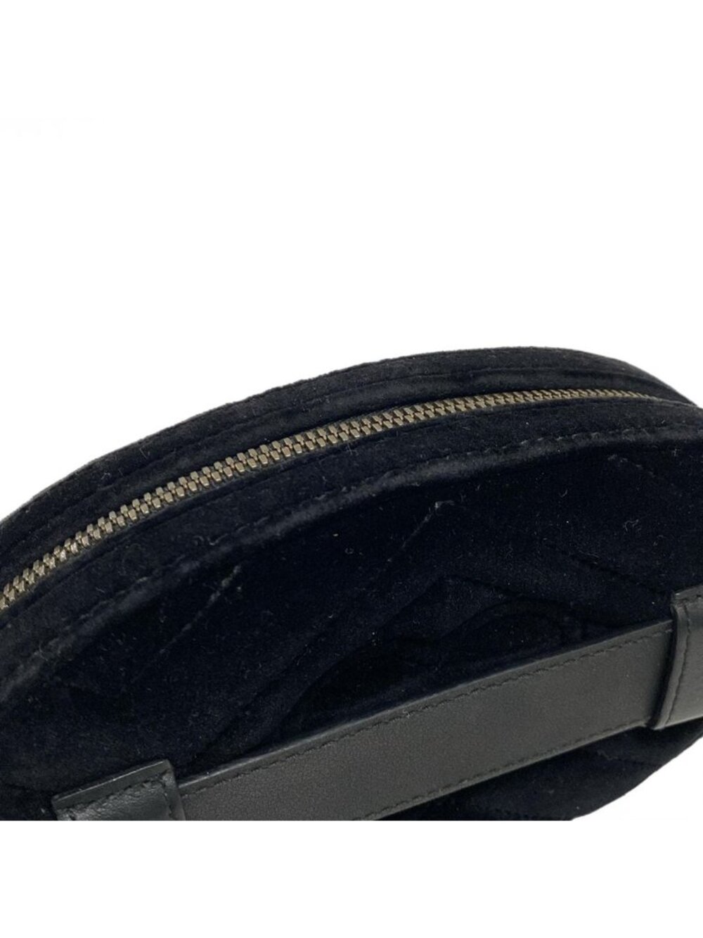 Gucci Waist Pouch GG Marmont Black Leather - Picture 15 of 15